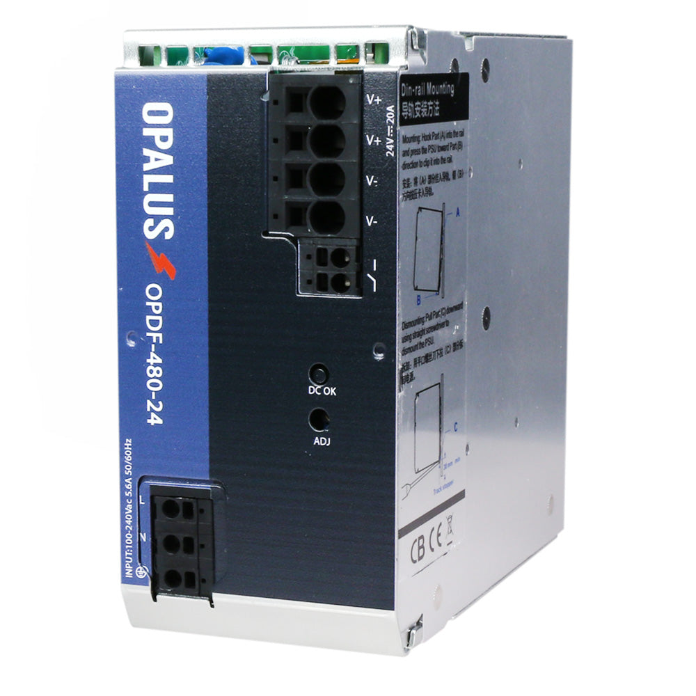 AC-DC Switching Power Supply - 24V 20A 480W