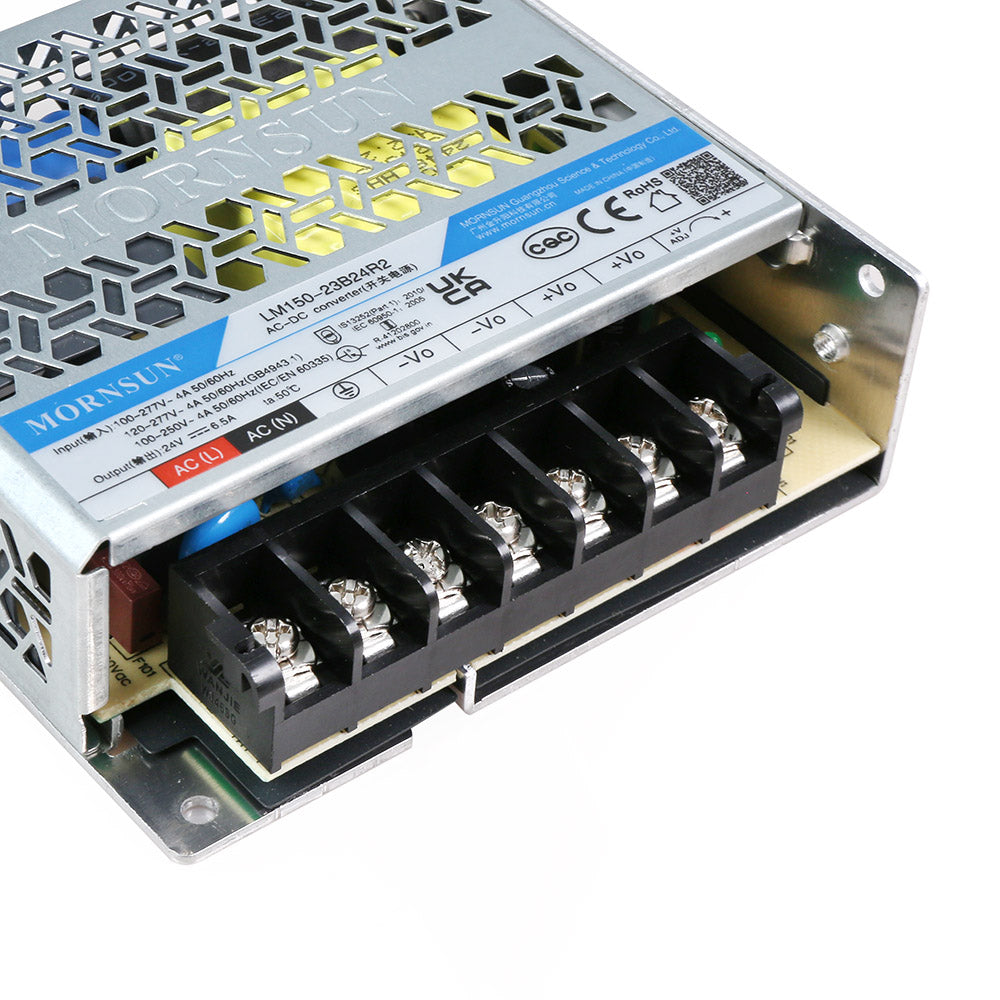 MORNSUN Enclosed Switching Power Supply - 24V 6.5A 156W